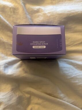 New - BushBalm Dark Spot Exfoliating Scrub - Lavender Lemon